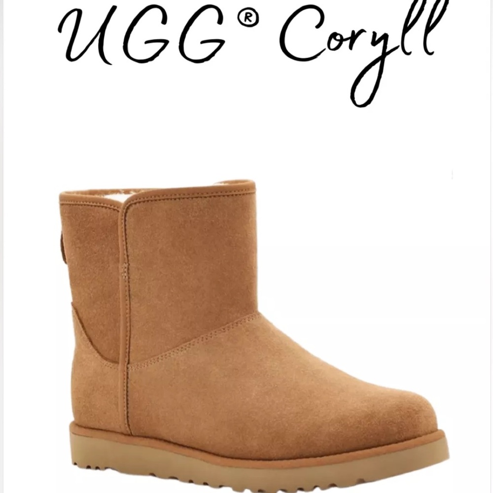 UGG Coryll Tan Ankle Boots
